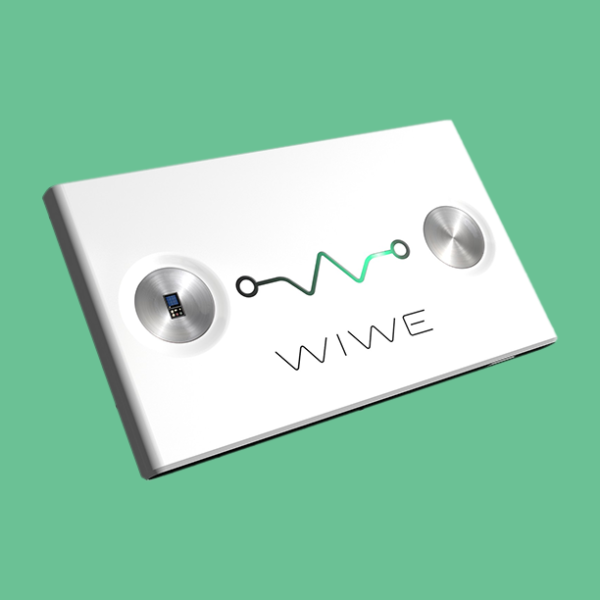 Das mobile EKG "WIWE" dient zur Messung und Risikoeinschätzung von Schlaganfall, Vorhofflimmern und Herzstillstand. WIWE kann auch als Pulsmesser und Schrittzähler verwendet werden. - EKG Mobil